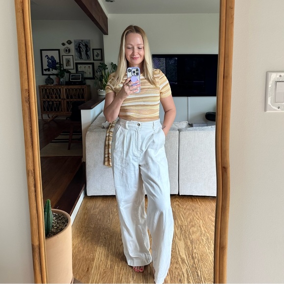 Vintage Escada!! Sunset Knit Twinset Cardigan and Tee (sz M)